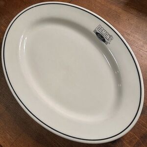 Retro Restaurant Ware Damons Grill Serving Platter By Homer Laughlin China